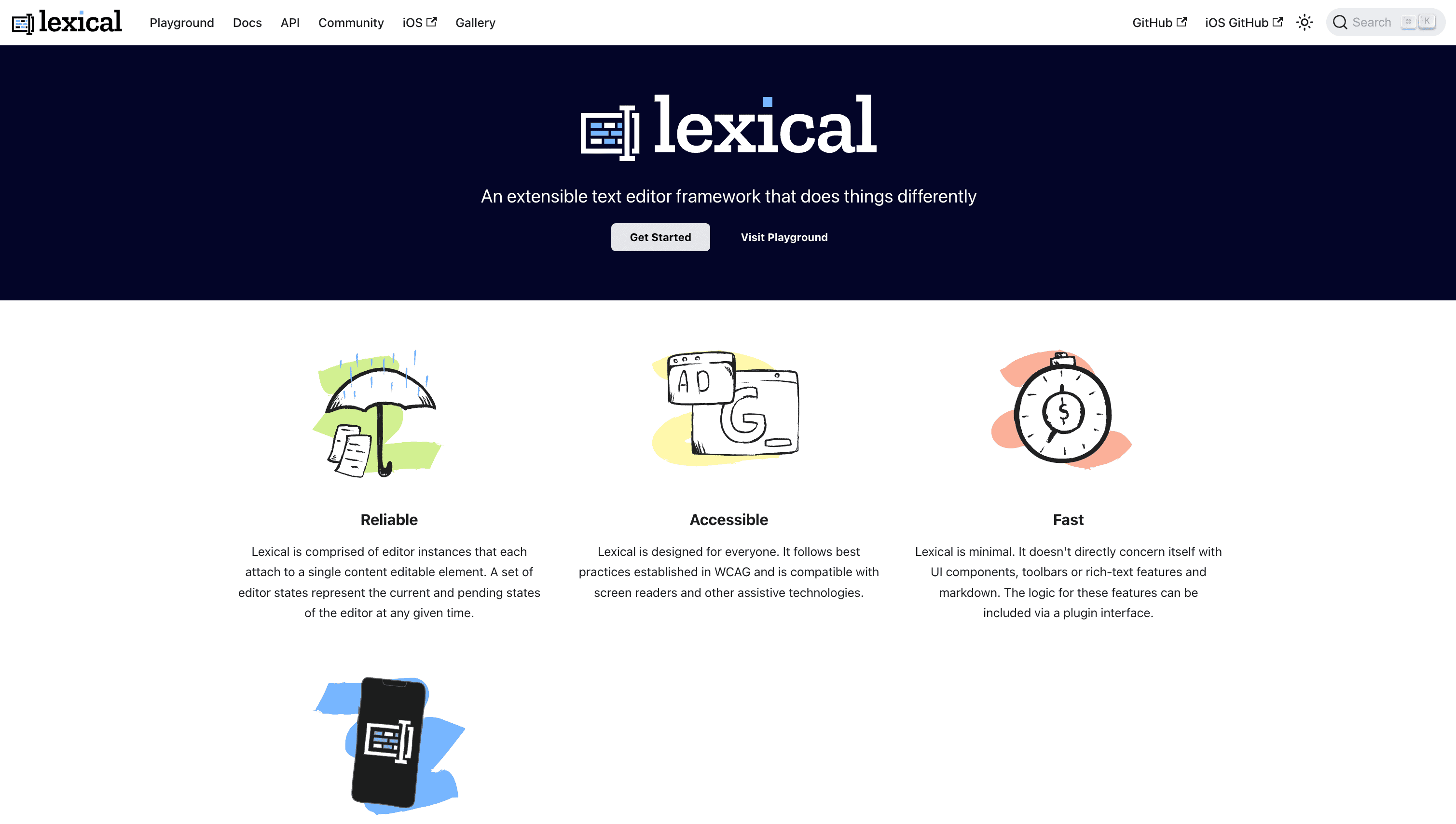 Библиотека для парсинга Lexical